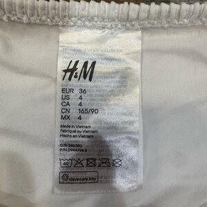H&M Classic White Garment